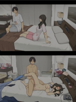 [わかまつ] 同棲生活1ヵ月目と1年後、朝起きてから就寝までの比較 [ANDX個人漢化]_05