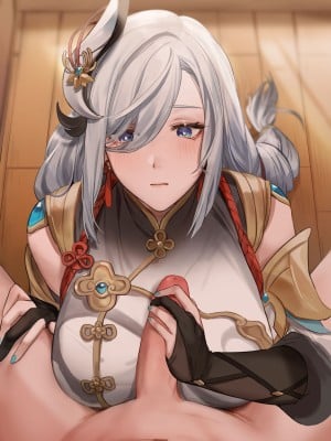 [Muunai] 申鹤 (原神) [颠佬旅者汉化组]_10