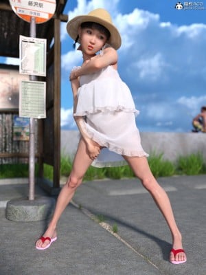 [悪童X] 妄想少女写真_沙耶~ 海辺のバス停で釣りおじさんと~[a41415個人漢化]_008