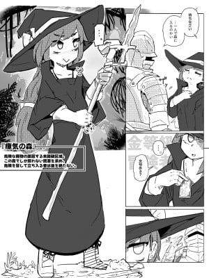 [サメ工房] 魔女とアルラウネ_03