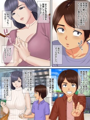 [まるみ屋] 親戚のおばちゃんと甥っ子の秘密の子作りセックス_06