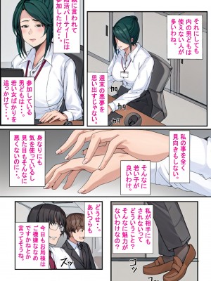 [エロの定食屋] 真面目で妄想好きなお局。薫子さんのHなストレス解消法_05