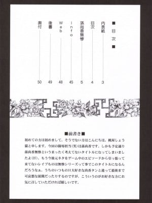 (C69) [U.R.C (桃屋しょう猫)] 孫尚香無惨 (真・三國無双) [中国翻訳]_03