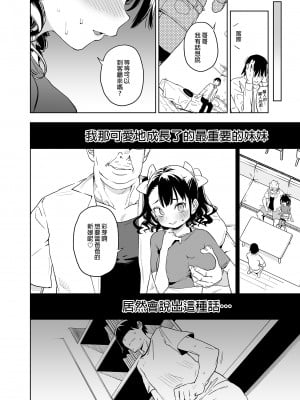 [飯食って寝る。 (あたげ)] 俺の妹が叔父さんの「嫁」になると言い出した!!| 我的妹妹說要成為叔叔的「新娘」!! [中文] [無修正]_i-018