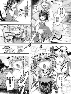 [白楽亭 (日下瑛葵)] 谷間! (東方Project) [潇洒个人汉化] [DL版]_05