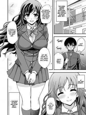 [どうしょく (陽州)] 下宿先のJK寮母が「ママ」過ぎる～お姉さんとあまあまエッチ～ [English] [無修正]_03