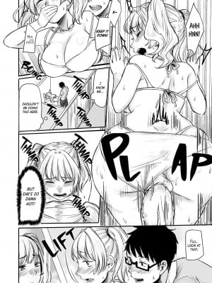 [どうしょく (オミズチヒロ)] 訳アリJK 家出したギャルを飼ってみた結果!？2 [English] [無修正]_10