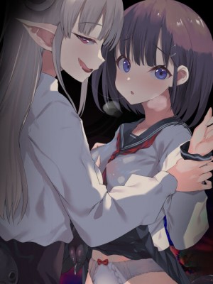 [甘泉少女 (能都くるみ)] 憧れた先生が人外女性だった上に襲われドロドロレズ堕ち交尾した結果孕まされました… [DL版]_02