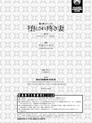 [甲斐ひろゆき] 墜とされ疼き妻 + 電子版特典 [为鱼氏汉化] [DL版]_229