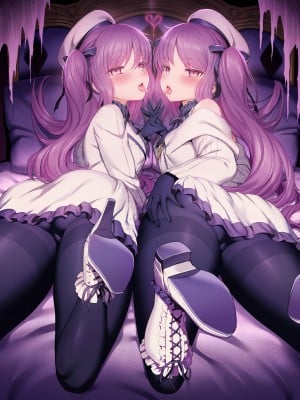 [MだSたろう] お誘い美脚ゴルゴン姉妹姦_10_114091113_p9