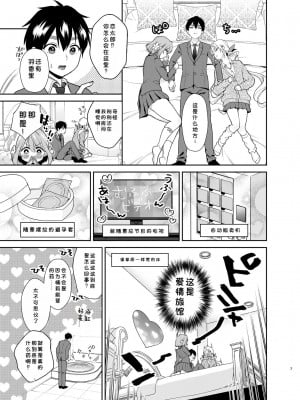 (C103) [ゆめのつづき (夢見てぇる)] 羽香里と唐音といちゃらぶえっちする本 (君のことが大大大大大好きな100人の彼女) [ShiKiの个人汉化] [DL版]_06