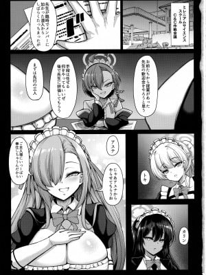 (C103) [ロケット調査室 (コザ)] ご主人様といーっぱいHしちゃう大作戦 (ブルーアーカイブ)_02