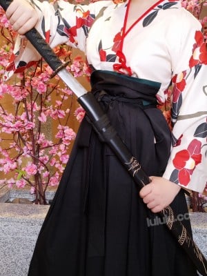 三寸萝莉 - 和服带刀少女_009