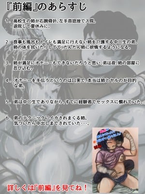 (同人誌) [ふるべ] 両腕が使えなくなったら弟が調子に乗りだした! 中編 (オリジナル)_02_1_