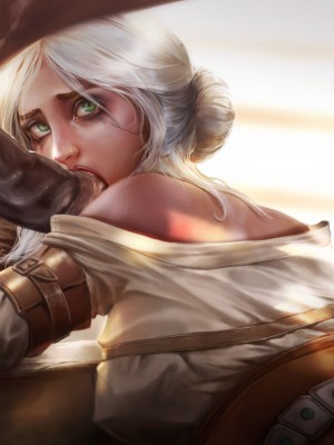 [Suchet翻译✖️路凝安嵌字] [Firolian] Ciri Stable Fun (The Witcher)_018