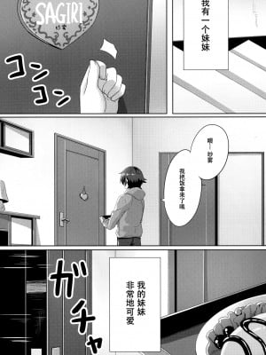 [绅士仓库汉化] (C92) [あにまるハーブ (夜ノみつき)] エロマンガ先生-俺の世界で一番カワイイ妹- (エロマンガ先生)_02