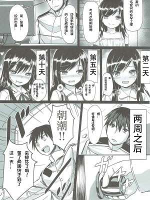 [想日电酱汉化组] (C90) [スタイリッシュ丸投げ (パトリシア)] 朝潮ちゃん 改装計画 (艦隊これくしょん -艦これ-)_04