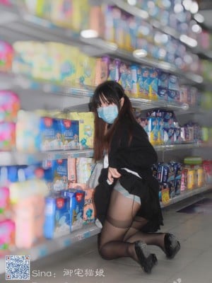 弱气乙女(御宅猫娘 舰队少女w) - 学校露出_009