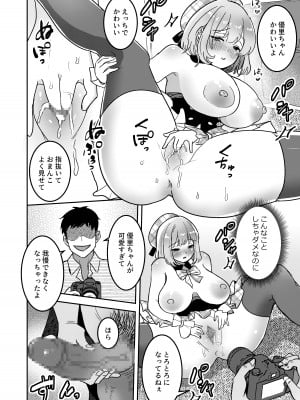 [えらりぃ] 狙われたアイドル志望の優里ちゃん_11