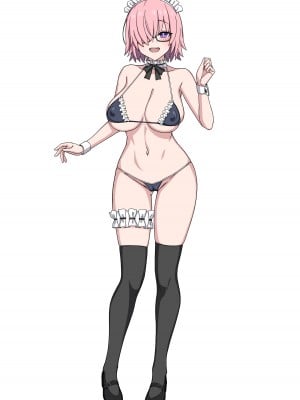 [むた] メイドマシュ (Fate／Grand Order)_27