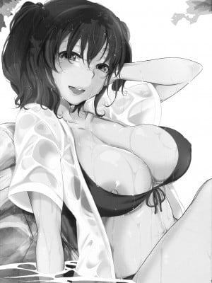 (サンクリ60) [夜★FUCKERS (ミツギ)] 小町さんのエロい処に野外でチュッチュする話 (東方Project) [苏维埃之狐x我不看本子个人汉化]_04
