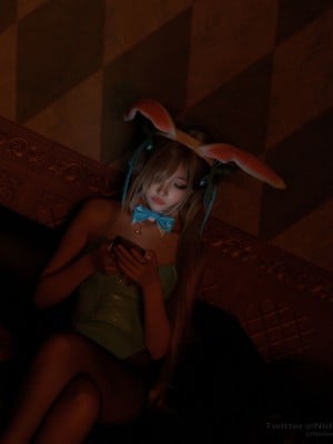 Cat Demon你的喵崽 - 碧蓝档案 明日奈兔女郎_002