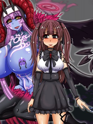 [女神のフラスコ] カードから出てきた青肌おねぇちゃんに逆アナ調教されてふたちん○中毒にされたボクの話_270