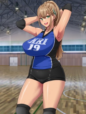 (同人CG集) [きれいなお姉さんは好きです会] ドスケベおっぱい ママさんバレー生ハメ合宿 合宿所の管理人の僕がムラムラママさんたちにヤリたい放題！_199