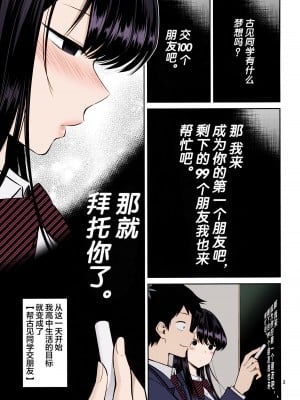 [ぽぽちち (八尋ぽち)] 古見さんは、ビン感です。 (古見さんは、コミュ症です。) [两面包夹汉化组]_02