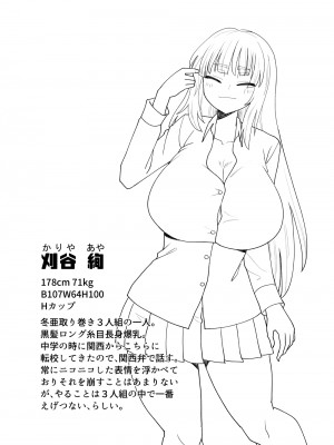 [豪放磊落] 3人組の情事 刈谷 絢 編 「金髪爆乳ヤンキー」番外編_06