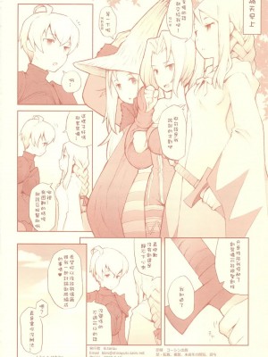 [Sewlde.K.Charat汉化] (C76) [ばくはつBRS. (B.たろう)] Like a White (ファイナルファンタジータクティクス)_21