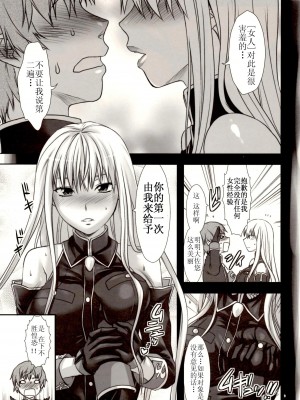 [渣渣汉化组] [Lv.X+ (柚木N')] 僕の全てを大佐に捧ぐ (戦場のヴァルキュリア)_09