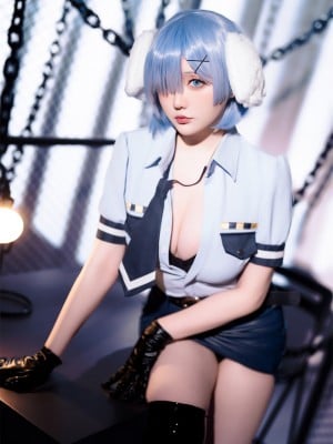 星之迟迟 - 2024年02月计划C RE0-蕾姆 狗耳警官_005