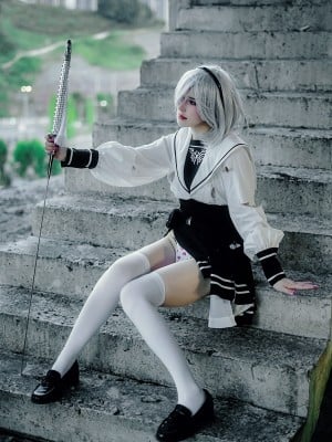鹿八岁baby - 尼尔：机械纪元 2B废墟_07