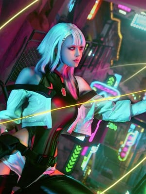 鹿八岁baby - 赛博朋克：边缘行者 露西_43