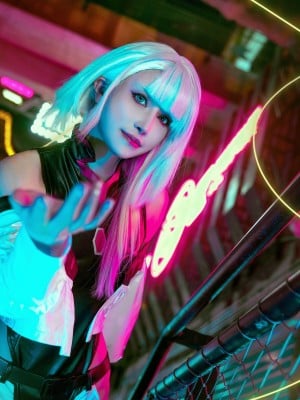 鹿八岁baby - 赛博朋克：边缘行者 露西_48