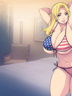 [もんもんプロブレム (横十輔)] 米国で金髪美女を買ってみた ～生ハメしてピュッピュした過ぎいぃッ～_004