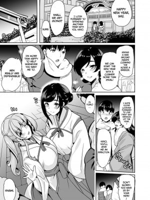 [弥美津峠 (鳳まひろ)] ハーレムシェアハウス〜全員中出し姫初め〜Harem Share House 4_[Yabitsu Touge (Mahiro Ootori)] Harem Share House 4 - p006 [x3200] [Irodori Comics]