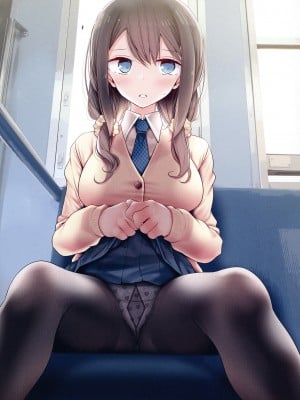 [嘘つき屋 (大嘘)] 通勤道中であの娘がぱんつを見せてくる本 2 [靴下汉化组] [DL版]_Oouso2_0007
