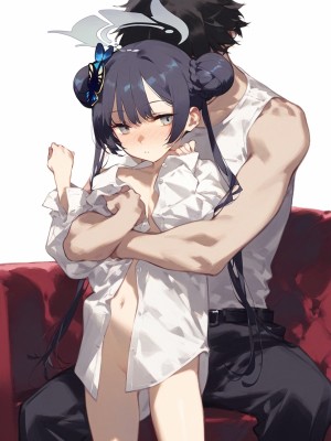 [junichoon] [PIXIV 200407] 門主ちゃん！ (ブルーアーカイブ) [AI Generated]_kisaki (72)