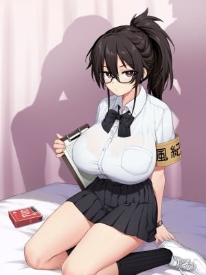 [Try] 新しい風紀委員長が巨乳すぎる件 1+2_03
