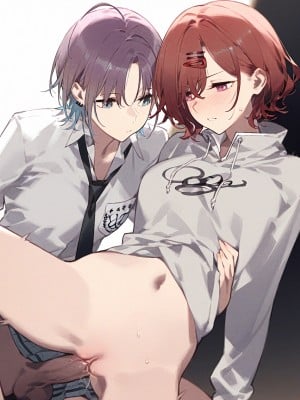 [junichoon] [PIXIV 200407] Ma to hug part2 (アイドルマスター シャイニーカラーズ)  [AI Generated] [無修正]_matohug2 (15)