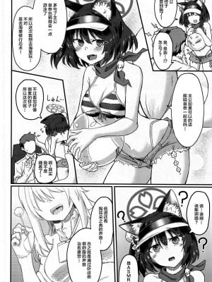 (C102) [H×3I (平野河重)] イズナえーえすえむあーるの術 (ブルーアーカイブ) [中国翻訳]_03