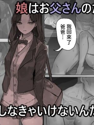 [Mh2en] 娘はお父さんのために奉仕しなきゃいけないんだ [中国翻訳]