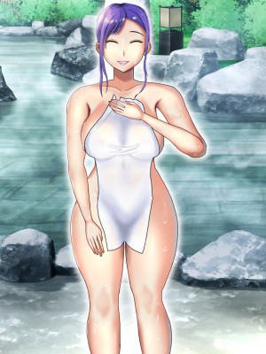 (同人CG集) [まんまんどころ] 混浴熟母～温泉でお母さんのエロボディ見て勃起したら童貞チンポ食われた～_1-05