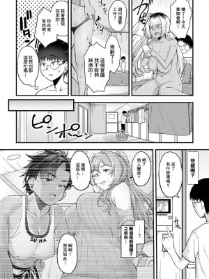 [砂浜のさめ] 年上の黒ギャル同級生 第2話 [中国翻译]_03