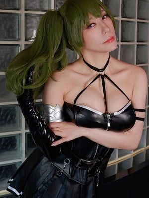 りんごみつき妄想セレクションvol.14 通常＆ボンテージもあるよ！どすけべすぎるプレイもわかってくれる 葬送のフリー〇ン・ユーベルのコスプレ_009