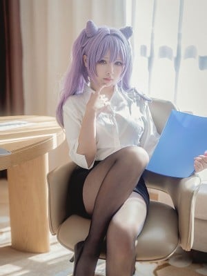 樱梨梨Eriri-刻晴秘书23p_08