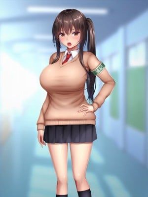 (同人CG集) [やわらか御菓子屋 (たぴすけ)] あの真面目な風紀委員がえっちに夢中になって受精しちゃうまで_307_002
