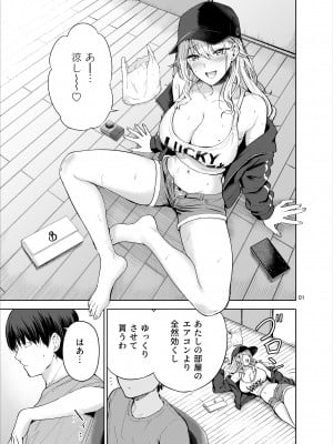 [manymanyrain (雨暈郁太)] だらしないギャルにお金を貸してヤらせてもらう生活 [DL版]_02